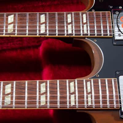 1978 Gibson EDS-1275 Double Neck Walnut Vintage Original w/ OHSC & Paperwork image 4