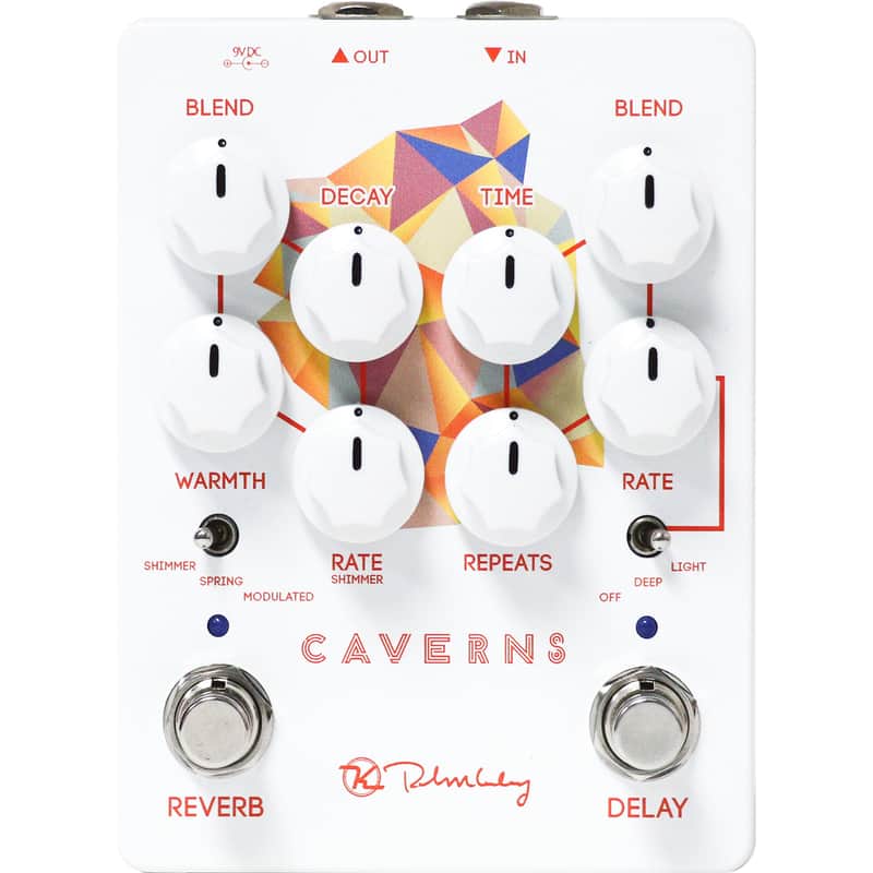 Keeley Caverns V2 Delay and Reverb Pedal image 1