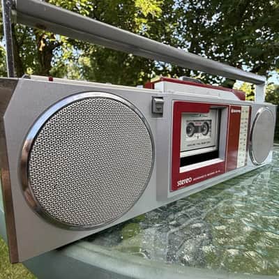 Sanyo MR-88 Rare Vintage Boombox Detachable Main Mechanism Warranty image 4