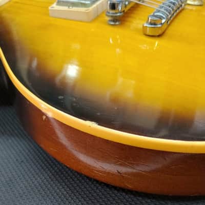 🏆 1976 Gibson Les Paul Standard – Tobacco Sunburst – All Original Glory image 11
