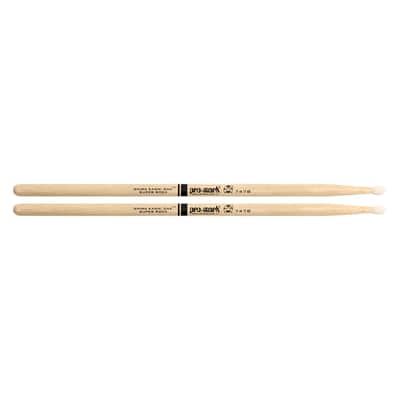 Pro-Mark PW747BN Shira Kashi Oak 747B "Super Rock" Nylon Tip Drum Sticks
