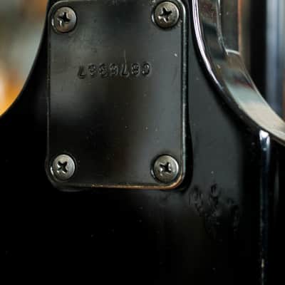 Japan Rare Greco Offset Bass single PU 1987 Black image 6