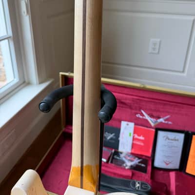 2024 Fender Custom Shop Esquire Telecaster 50s Limited Edition Super Heavy Relic - Aged White Blonde image 9