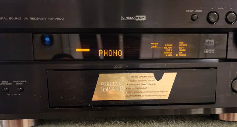 Yamaha Yamaha RX-V800 5.1-channel "Natural Sound" AV receiver 2000 - Black