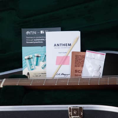 Martin GPCE Inception Maple/European Spruce Left Handed Acoustic Electric Guitar - Amber Fade Sunburst - #M2898718 - Mint, Open Box image 11