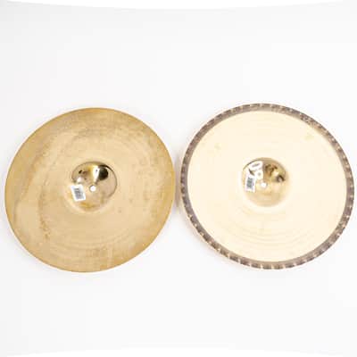 Zildjian 14" A Custom Mastersound Hi-Hats - 1100g Top / 1300g Bottom - Used image 10
