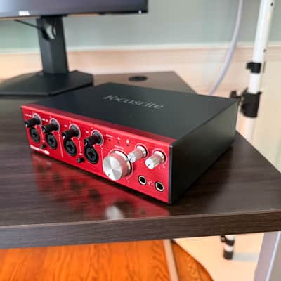 Focusrite Clarett 4Pre USB Desktop 18x8 USB Type-C Audio/Midi Interface image 3