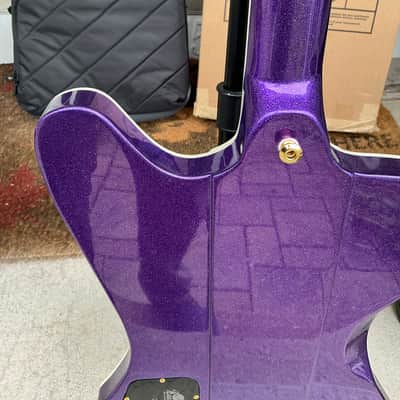 Kauer Banshee - Deep Purple Flake with White Racing Stripes image 17