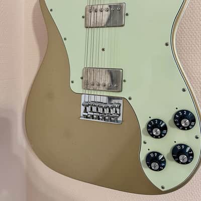 Fender Chris Shiflett Artist Series Signature Telecaster Deluxe 2016 - Present - Shoreline Gold image 2