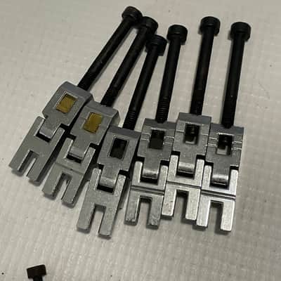 1980's Kramer Era Guitar Made in Germany Original Floyd Rose Complete Chrome Saddles image 5