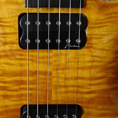 Marchione Solidbody Electric Guitar 2006 – Quilted Maple Top, Gold Hardware, Custom Pickups – Boutique USA image 5