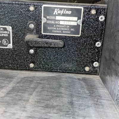 VINTAGE 1972 Kasino 200 Guitar and Bass Amplifier image 5