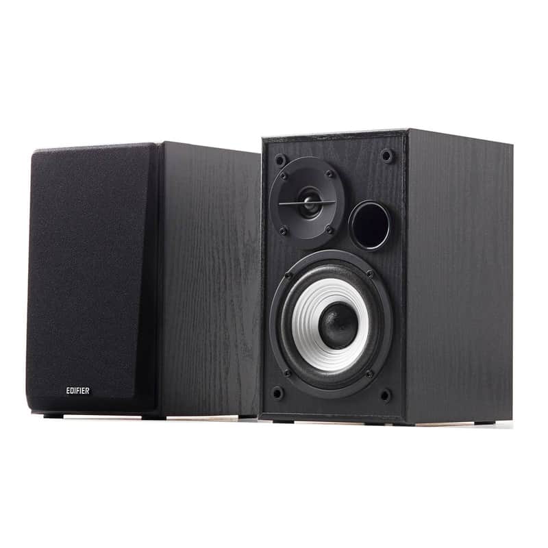 Edifier R980T 4" Active Bookshelf Speakers - 2.0 Computer Speaker - Powered Studio Monitor (Pair) image 1