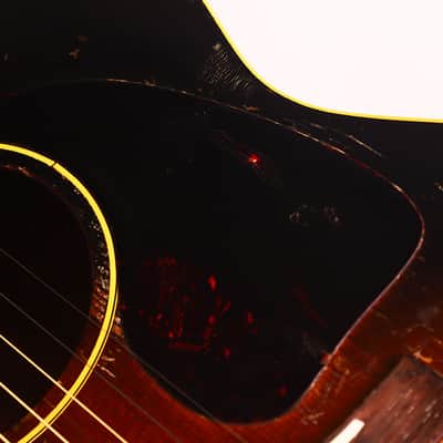 Gibson LG-1 1953 Acoustic Guitar – Vintage Player Guitar with early Post-War Gibson Character - Check Video! image 13