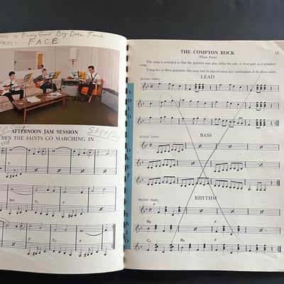 Fender Electric Guitar Course Book Two 1966 / Vintage Case Candy image 8