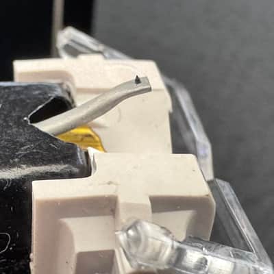 Brown Shure M44-7 "Dynetic" MM Phono Cartridge New N44-7 Stylus ADC LMG-1 Headshell image 7