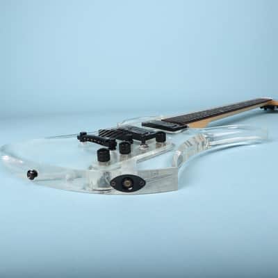 B.C. Rich Mockingbird Acrylic Limited Edition Electric Guitar Clear image 5