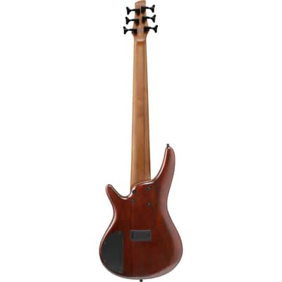 Ibanez SR506A SR Standard 6-String Electric Bass - Mahogany Brown Burst image 3
