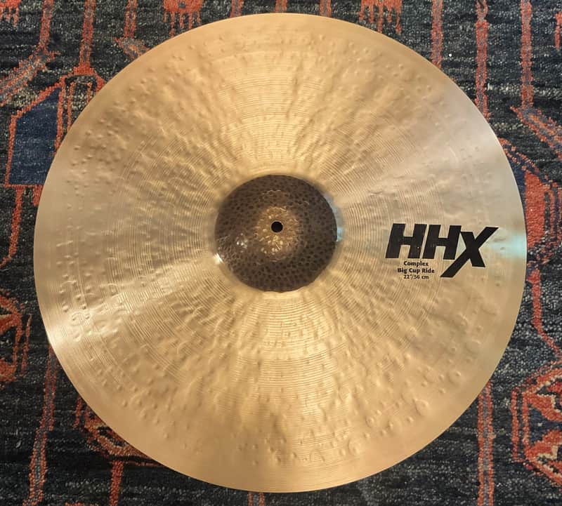 Sabian HHX Complex Big Cup Ride Cymbal - 22 inches image 1
