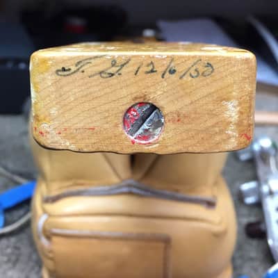 Fender Broadcaster 1950 Matte Natural Refinish image 14