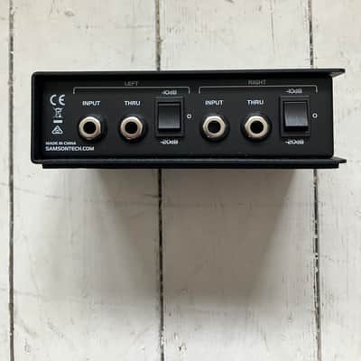 Samson MD2 Pro S-Max Series Stereo Passive Direct Box 2010s - Black image 2
