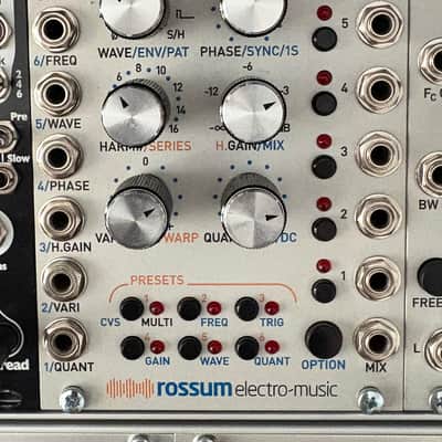 Rossum Electro-Music Mob of Emus Polyfunctional Harmonic Sextet Eurorack Module 2020 - 2021 - Silver image 1