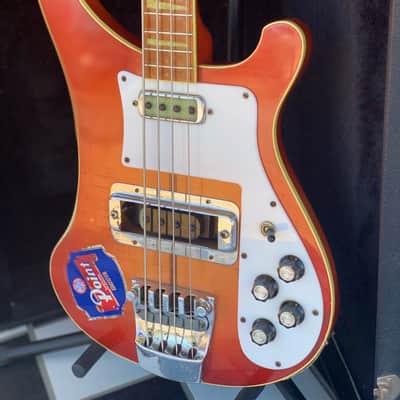 Rickenbacker 4001 1974 - Fireglo image 5