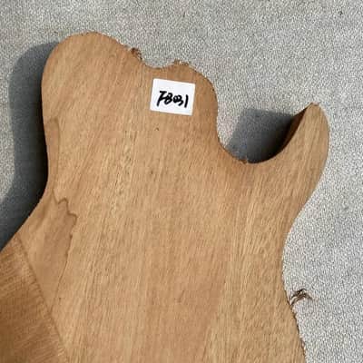 Unfinished Solid Mahogany Wood Guitar Body image 2