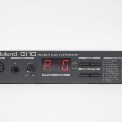Roland GI-10 Guitar MIDI Interface MIDI Converter w/ 100-240V PSU image 2