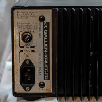 Gallien-Krueger 800RB Bass Amp Head 300W/100W Bi-Amp GK 800 RB Bass Amplifier image 7