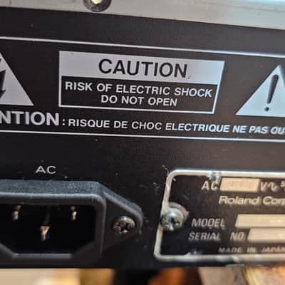 Roland D-550 Digital Piano Sound Module 1987 - Black image 9