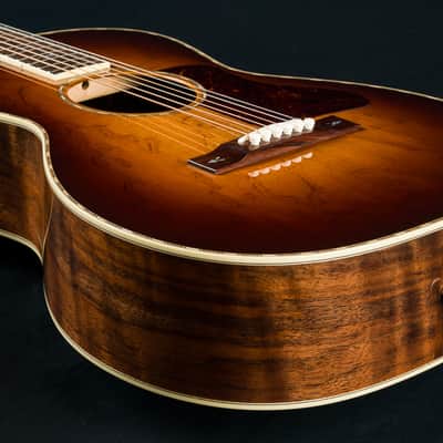Bourgeois L-DBO 12-Fret Artist Custom Figured Walnut and Aged Tone Bearclaw Sitka Spruce Sunburst NEW image 14