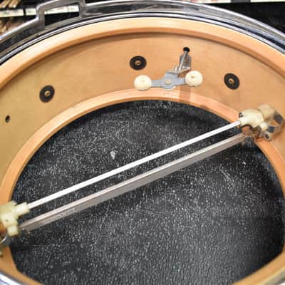 Vintage 1960s Premier Royal Ace 5.5x14 Snare Drum in Blue Pearl image 11