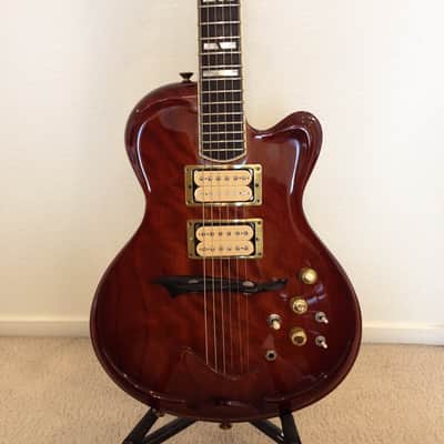 Jesselli Guitar 1980 Walnut image 2