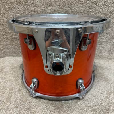 Basix Tom w/ Suspension Mount 12x10 Orange Stain image 3