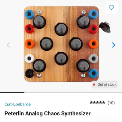 Ciat-Lonbarde Peterlin Desktop Rungler Synthesizer image 5