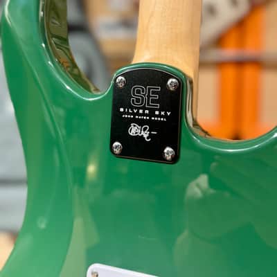 PRS LEFTY LAUREN GREEN RW JOHN MAYER SIGNATURE SILVER SKY 2025 Super Exclusive image 11