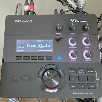 Roland VAD506 Acoustic Design Electronic V-Drum Kit 2024; Black image 5