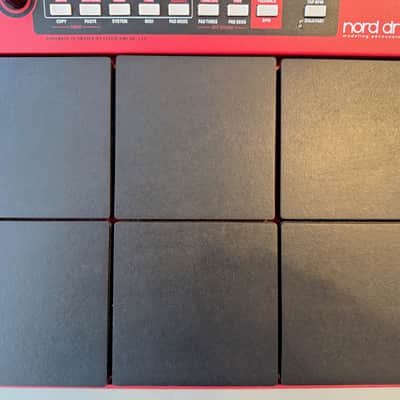 Nord Drum 3P 6-Channel Modeling Percussion Synthesizer 2022 - Red image 4