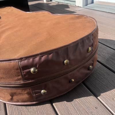 Vintage 1950’s Lifton 17 inch Archtop Guitar Case & Cover image 5