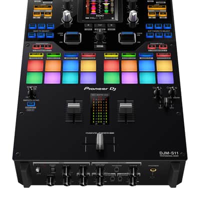 Pack of Pioneer DJ DJM-S11 2-channel Mixer + Flight Case w/ Sliding Shelf image 5