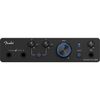 Fender Quantum LT4 Audio Interface - Black image 1
