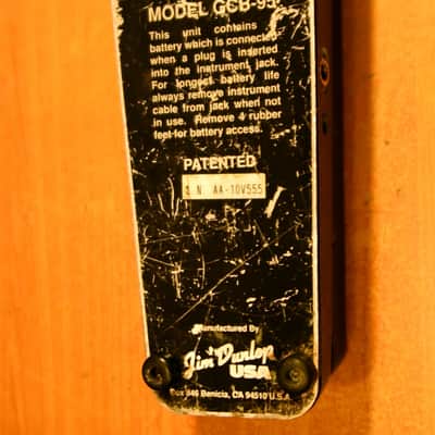 Dunlop GCB95 80's wah-wah image 5