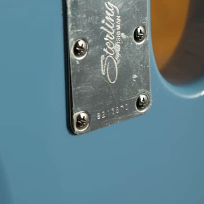 Sterling RAY4LH SUB Series StingRay Bass - Chopper Blue - Left-Handed image 8