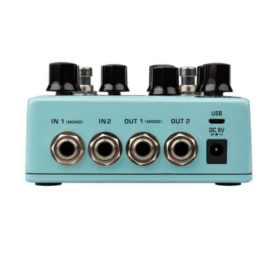 New NUX NDD-6 Duotime Dual Delay Engine Guitar Effects Pedal image 8