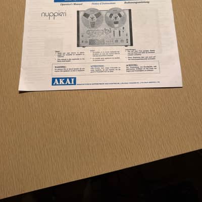AKAI GX-4000D Reel to Reel Tape Recorder Fresh Service Excellent Shape W Manual image 8
