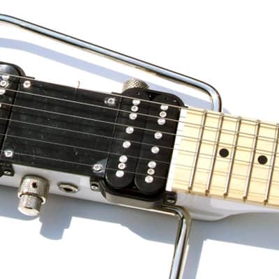 Original South Korean Ministar Lestar Travel Guitar Built in Headset Amp Gibson Scale image 4