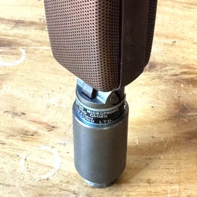 RARE stereo pair - Vintage Reslo SR1 M Ribbon Microphones high output - 300 ohms image 12