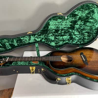 Alvarez  AMP660ESHB Acoustic Electric Parlor Guitar  2020’s Shadowburst image 9