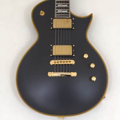 ESP E-II Eclipse VB Vintage Black Guitar B Stock image 2
